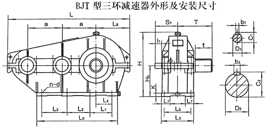 BJT125��BJT145��BJT175��BJT215��BJT255��BJT300��BJT350��BJT400�����h(hu��n)�p�ٙC(j��)���μ����b�ߴ�