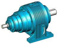 NGW行星齒輪減速器實體模型(JB1799-76)