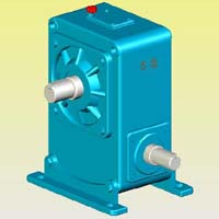 WHT型圓弧圓柱蝸桿減速機實體模型(JB2318—79)