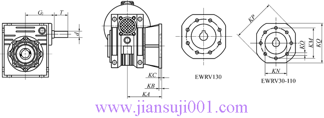 EWRV系列蝸輪蝸桿減速機