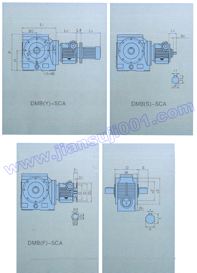 DMB系列無級(jí)變速器與SC系列減速器組合