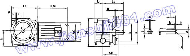 JRTS斜齒輪——蝸輪蝸桿減速電機(jī)
