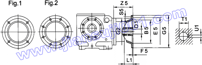 JRTS斜齒輪——蝸輪蝸桿減速電機