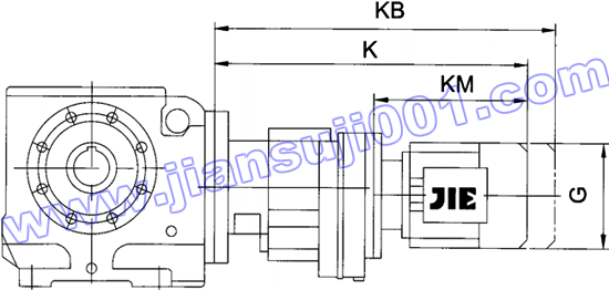 JRTS斜齒輪——蝸輪蝸桿減速電機