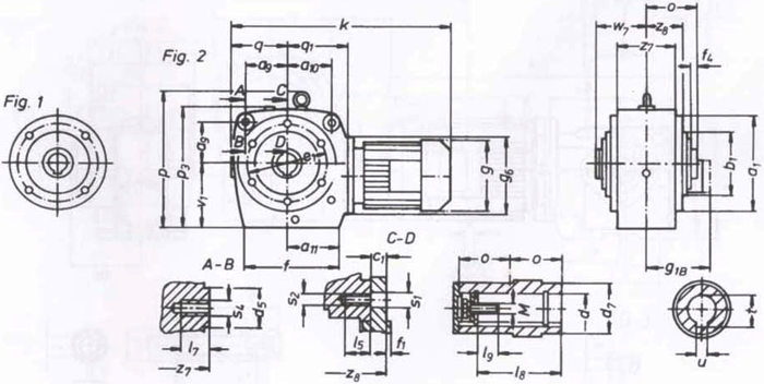 SW斜齒輪—蝸輪蝸桿減速電機(jī)