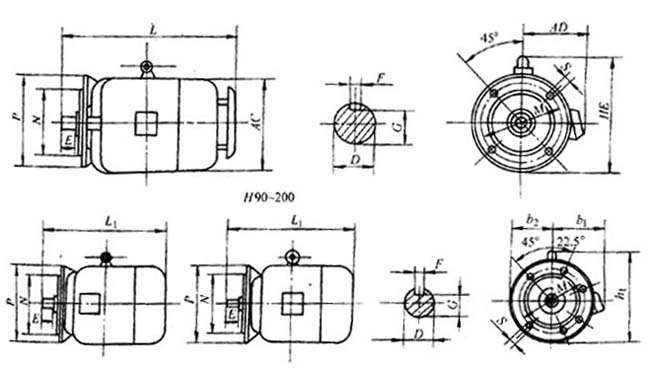 YKZ��FXZ�����Ƅ�(d��ng)����늄�(d��ng)�C(j��)���γߴ磨H80��H160��
